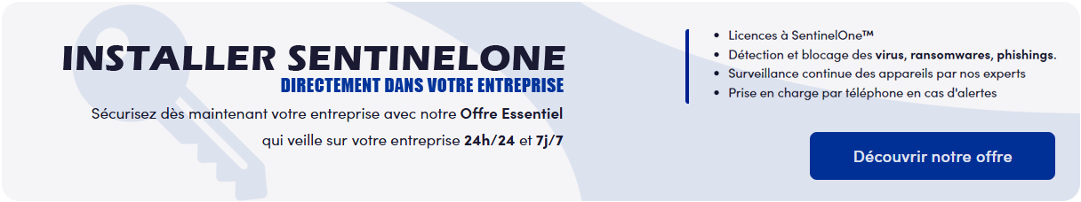 Infogérence pour Installer SentinelOne